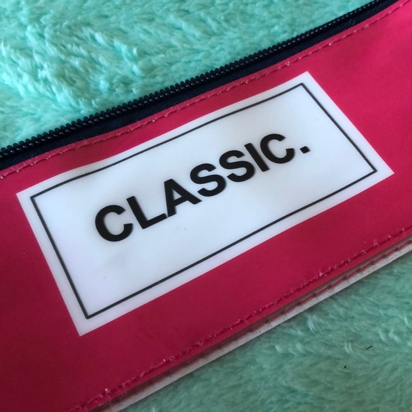 CLASSIC See-Through Plastic Wristlet - Picture 2 of 4